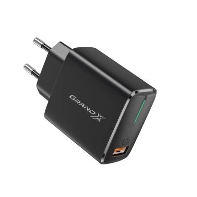 Зарядное устройство Grand-X Quick Charge QС3.0 3.6V-6.5V 3A, 6.5V-9V 2A, 9V-12V 1.5A USB (CH-550B) - Фото 3 Зарядное устройство Grand-X Quick Charge QС3.0 3.6V-6.5V 3A, 6.5V-9V 2A, 9V-12V 1.5A USB (CH-550B) - изображение 3
