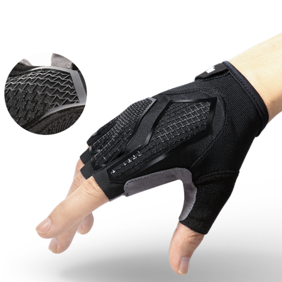 Велосипедные перчатки без пальцев Kyncilor XS черный - изображение 3