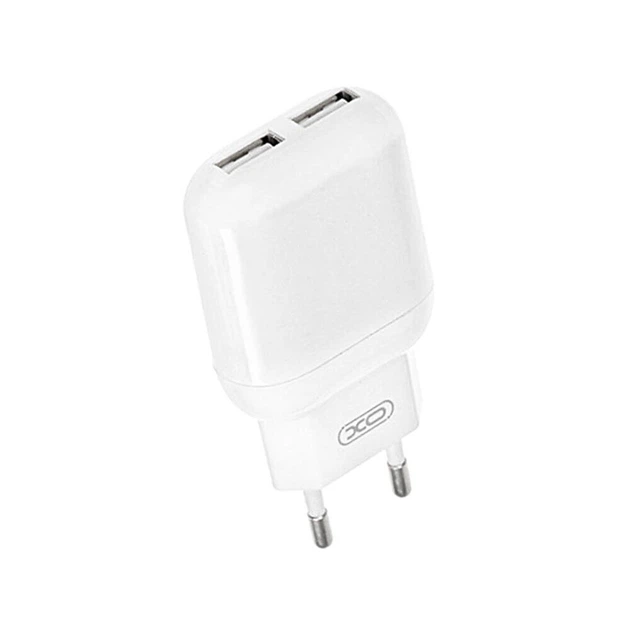 Зарядне мережеве XO L78 (2USB 2.4A) Білий - Фото 1 Зарядне мережеве XO L78 (2USB 2.4A) Білий - изображение 1