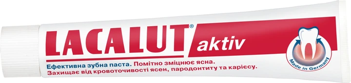 Зубная паста Lacalut aktiv 50 мл (4010439200786) - изображение 2