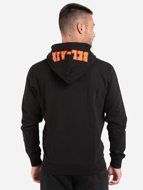Bluza męska rozpinana streetwear z kapturem Bel-Air Athletics 30BELM409216251-99 L Czarna (8056353008844) - obraz 2
