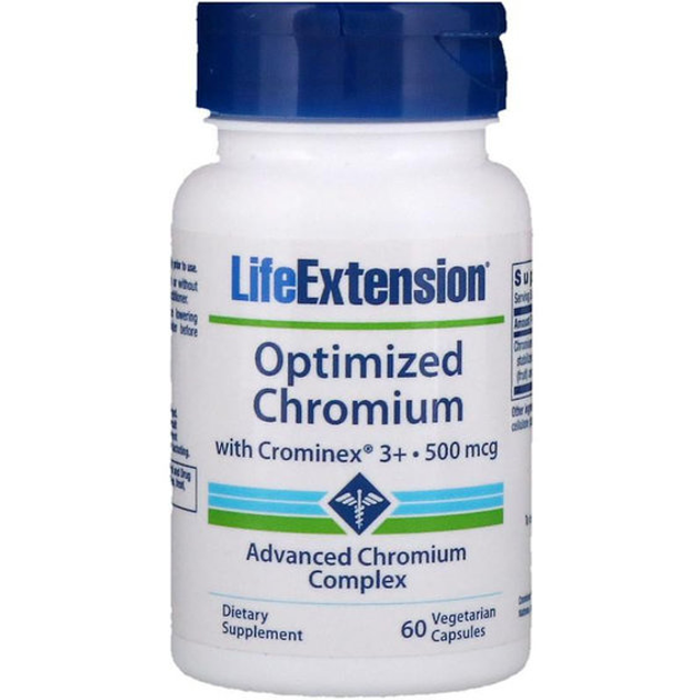 Микроэлемент Хром Life Extension Optimized Chromium with Crominex 3 ...