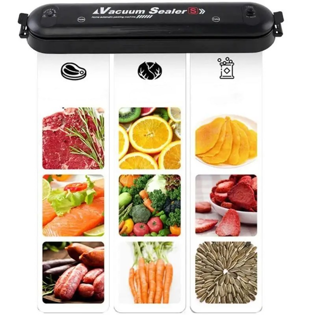 Вакуумный упаковщик вакууматор для еды Vacuum Sealer S - изображение 2