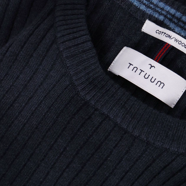 Джемпер чоловічий Tatuum Trick 2 T2119.615B-782 S Dark Navy (5900380949409) - зображення 6