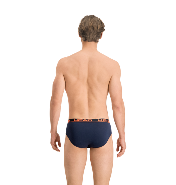 Труси-сліпи Head BOXER BRIEF 2P Помаранчевий; Синій L (100001753-003 L) - Фото 3 Труси-сліпи Head BOXER BRIEF 2P Помаранчевий; Синій L (100001753-003 L) - зображення 3