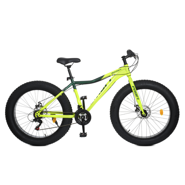 Велосипед горный фэтбайк Profi Avenger 26 дюймов (Салатовый) – фото ...