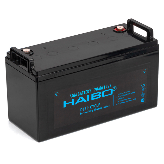 Аккумулятор гелевый Haibo 120 Ач 12 В - изображение 1