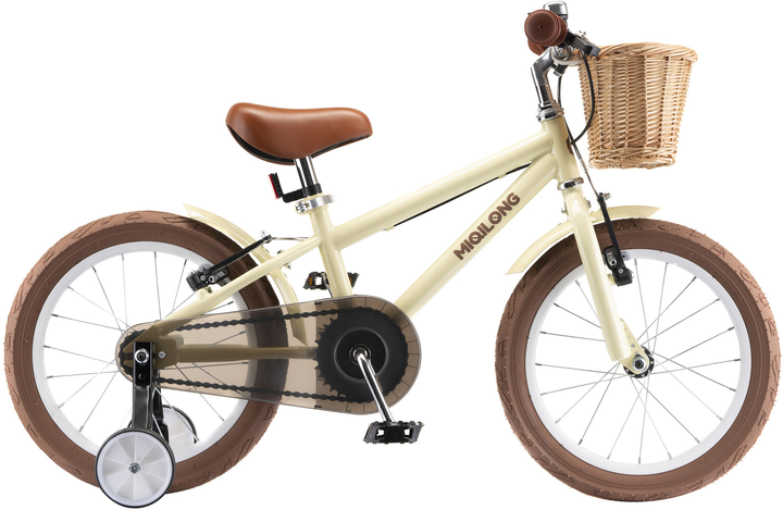 Дитячий велосипед Miqilong RM 16" Бежевий (ATW-RM16-BEIGE) | Швидка ...