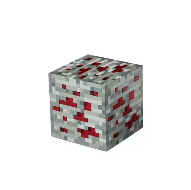 Блок ночник редстоун Майнкрафт 7.5см красный Minecraft аккумулятор - изображение 2