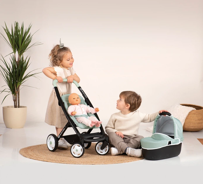 Wózek dla lalek Smoby Toys Maxi-Cosi&Quinny 3 w 1 Mint (7600253120) - obraz 5