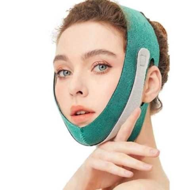 Корректирующая маска бандаж для коррекции овала лица и второго ...
