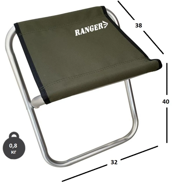 Стілець складаний Oskol Ranger 40х32х38 см (tur0000976) - зображення 8