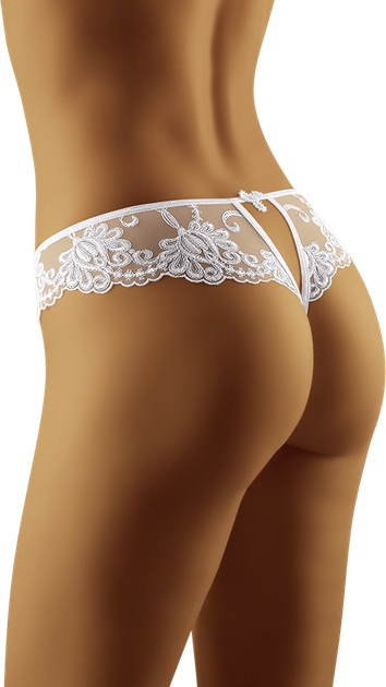 Труси стрінги Wolbar Sartarella S bialy - изображение 2