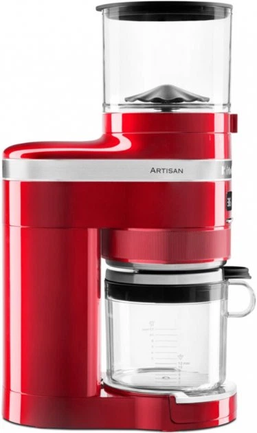 Кавомолка KitchenAid Artisan 5KСG8433EСA 150 Вт червона - Фото 4 Кавомолка KitchenAid Artisan 5KСG8433EСA 150 Вт червона - зображення 4
