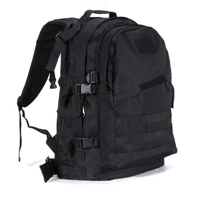 Рюкзак тактичний Аоkali 3D 35 л чорний - зображення 1