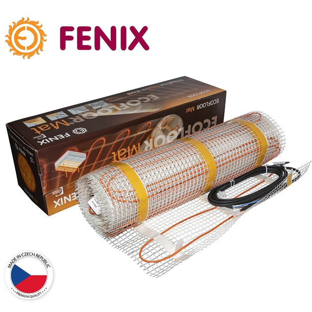 Нагревательный мат Fenix LDTS 1800 Вт (11 м2), электрический теплый пол .