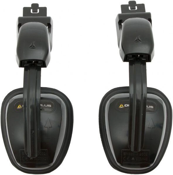 Протишумні навушники з кріпленням на каску Delta Plus SUZUKA 2 SUZU2NO Чорні - зображення 1