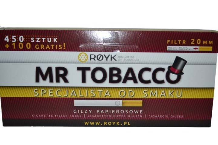 Гильзы для набивки сигарет MR TOBACCO 550 шт – фото, отзывы ...