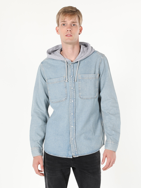 Сорочка джинсова чоловіча Colin's 021 Joel CL1060633-DN42250 M від Rozetka на платформі USKIDKA Акція на Сорочка джинсова чоловіча Colin's 021 Joel CL1060633-DN42250 M від Rozetka