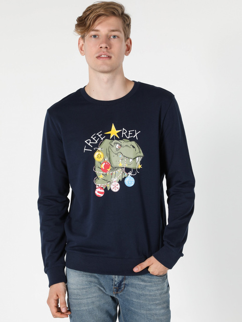 Світшот чоловічий Colin's CL1056533-NAV XS від Rozetka на платформі USKIDKA Акція на Світшот чоловічий Colin's CL1056533-NAV XS від Rozetka