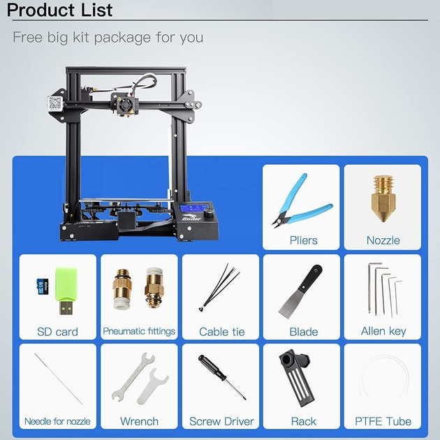 3д принтер Creality Ender 3 PRO – фото, отзывы, характеристики в ...