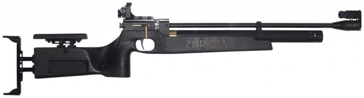 Пневматическая (PCP) винтовка Zbroia Biathlon 550/200 (черная) - изображение 2