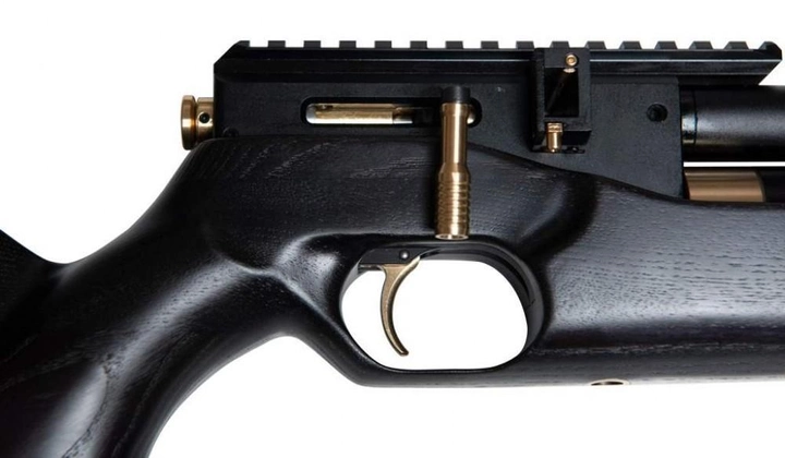 Пневматична гвинтівка PCP Zbroia Хортиця 550/230 (чорний) - зображення 2