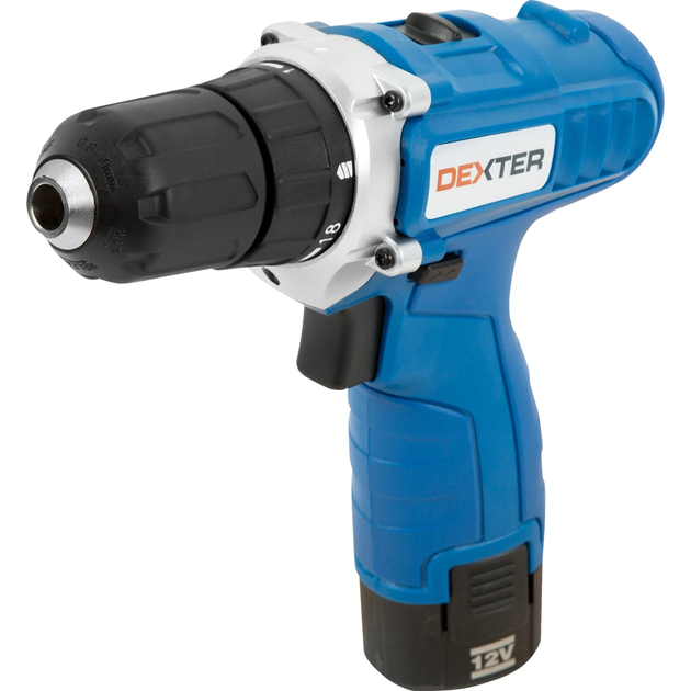 Шуруповерт Dexter с литиевым аккумулятором 12v Li-ion 1.5 Ач – фото ...