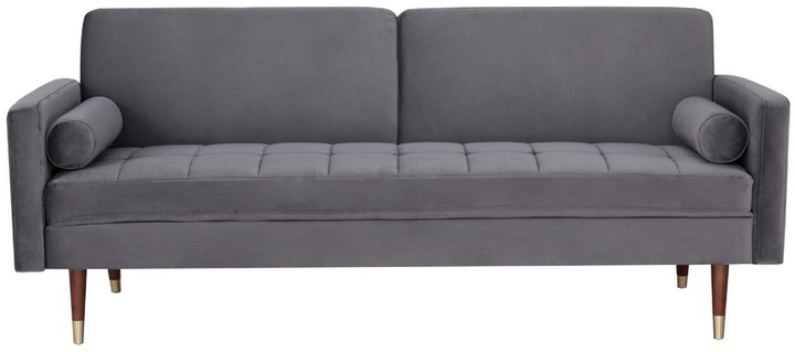 Софа раскладная Vetro Mebel Оливия Серая (Olivia-grey-extension-sofa ...