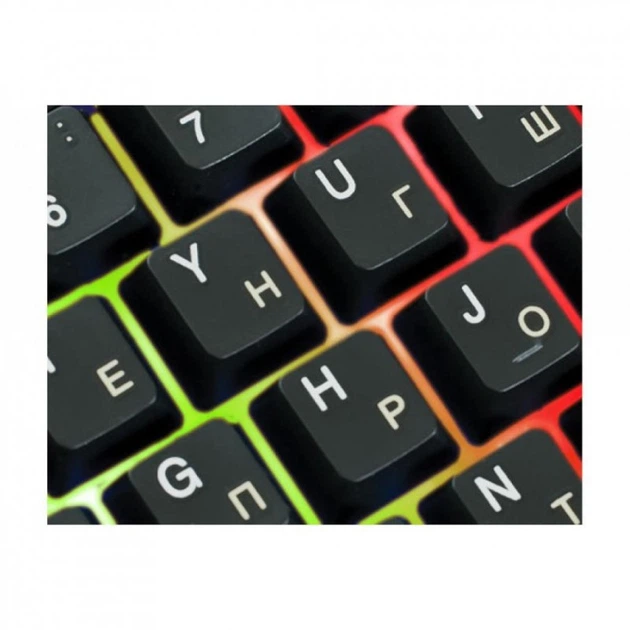 Клавиатура REAL-EL 7001 Comfort Backlit Black - изображение 7