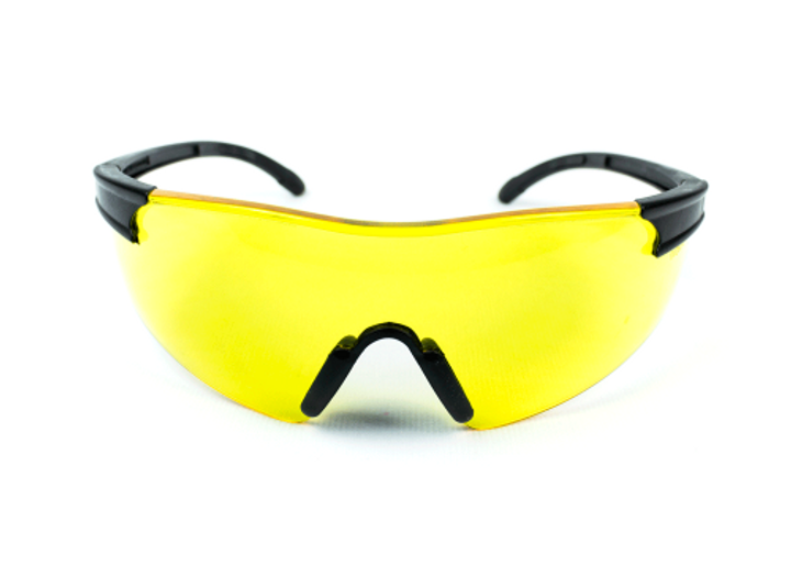 Окуляри захисні Global Vision Weaver (yellow) жовті - зображення 2