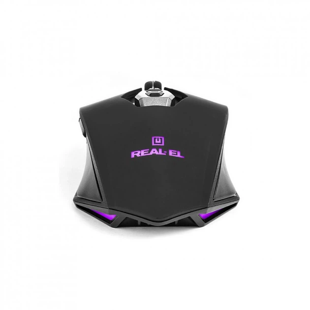 Мишка REAL-EL RM-525 Black - Фото 4 Мишка REAL-EL RM-525 Black - зображення 4