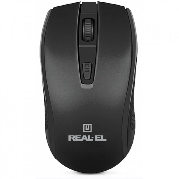 Мышка REAL-EL RM-308 Wireless Black - Фото 7 Мышка REAL-EL RM-308 Wireless Black - изображение 7