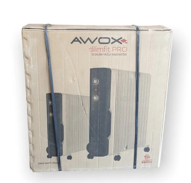 Масляный радиатор Awox Dilimfit Pro ( 2,9 кВт, 13 секций с вентилятором). Масляный обогреватель - изображение 7
