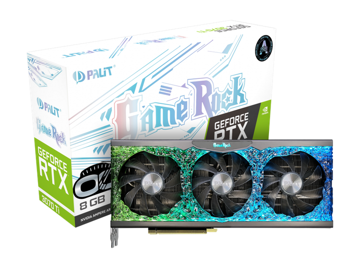 Palit GeForce RTX 3070 Ti GameRock OC (PA-RTX3070Ti GameRock OC 8G
