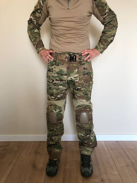 Форма військова із захистом Emerson сорочка + штани XL (50-52) Мультикам - зображення 2