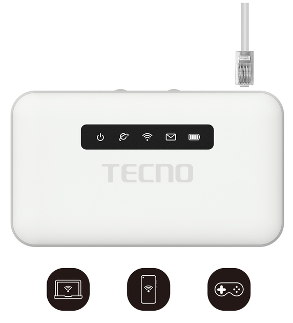 Маршрутизатор Tecno TR118 4G-LTE (4895180763953) - зображення 2
