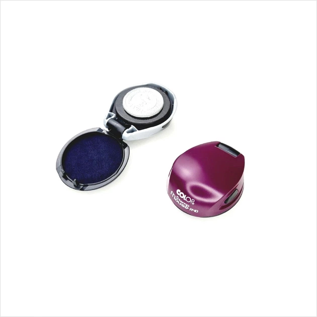 Печать врача в карманной оснастке Colop (фиолетовый) - изображение 2