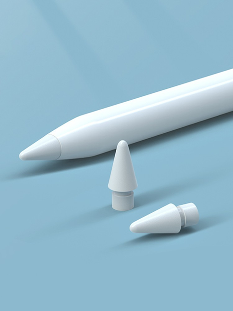 Наконечник Googei для стилуса Apple Pencil 1-2 поколение White – фото ...