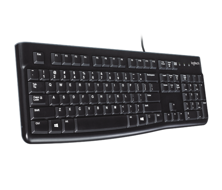 Клавіатура Logitech K120 Black (920-002643) - зображення 4