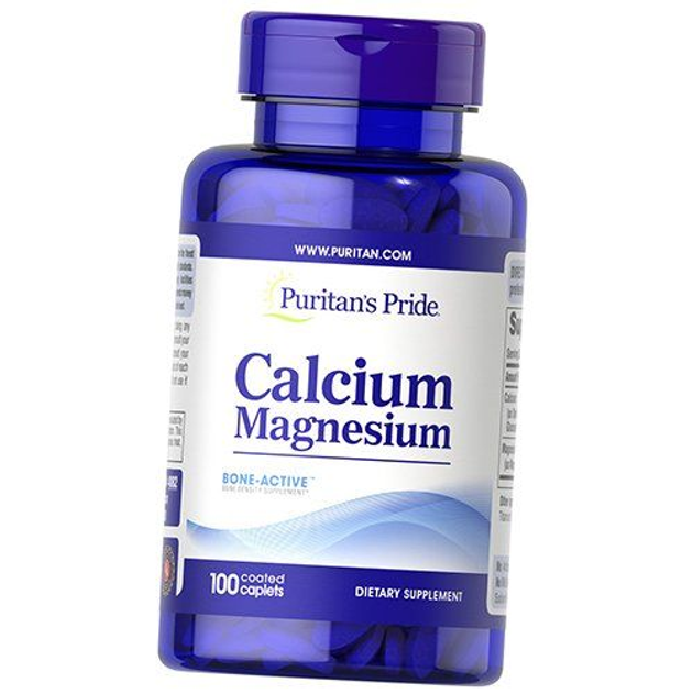 Кальций Магний, Calcium Magnesium, Puritan's Pride 100каплет (36367211 ...