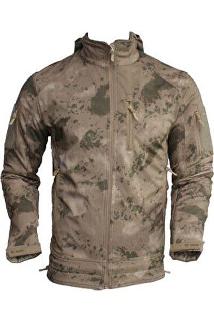 Куртка мужская тактическая Мультикам Combat Турция Софтшел Soft-Shell ВСУ (ЗСУ) XL 8637 койот - изображение 1