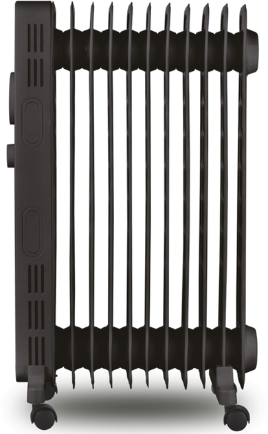 Масляный радиатор KUMTEL KUM-1230S Black - изображение 3