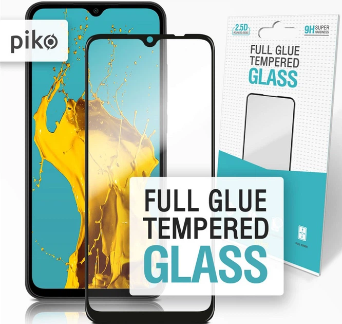 Захисне скло для смартфона Xiaomi Redmi 9А/9С/Xiaomi Redmi A1 Piko 9H Black (1283126503986) - зображення 2