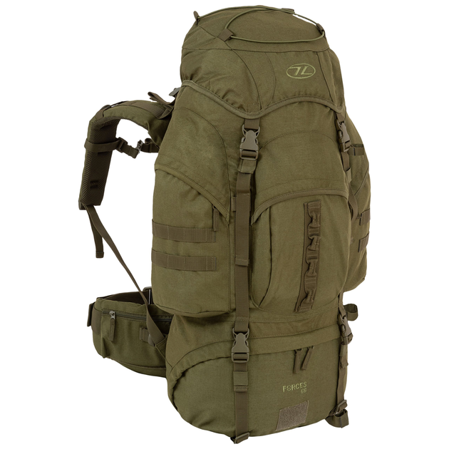 Рюкзак тактический Highlander Forces Loader Rucksack 66L NRT066-OG Olive (929615) - изображение 2