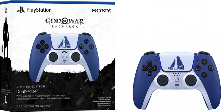 Беспроводной геймпад PlayStation 5 Dualsense God of War Ragnarok