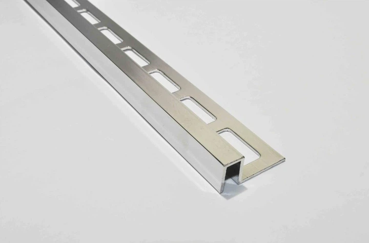 Профиль хромированный П образный DURAL 11 мм 2.5 м Duraplus brass chrome - изображение 5