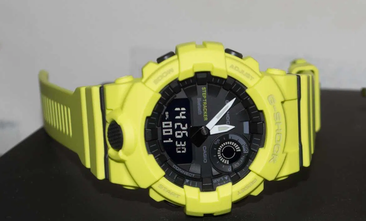 Наручные часы CASIO GBA-800-9AER Кислотно-салатовый Bluetooth® Smart - изображение 3