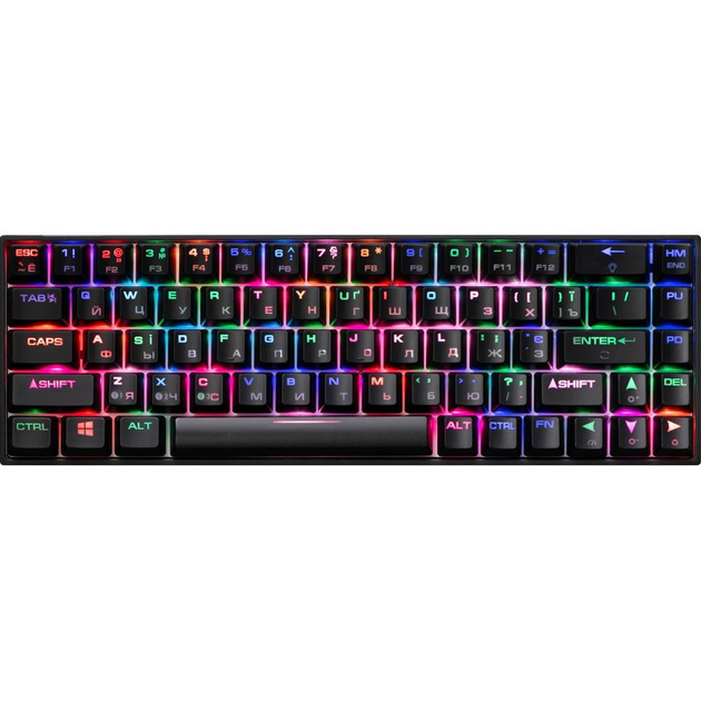 Клавіатура 2E KG380 GAMING, Black (2E-KG380UBK-BR) - изображение 1