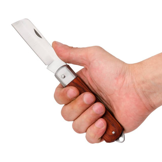 Нож электрика складной прямой INTERTOOL HT-0560 - изображение 2